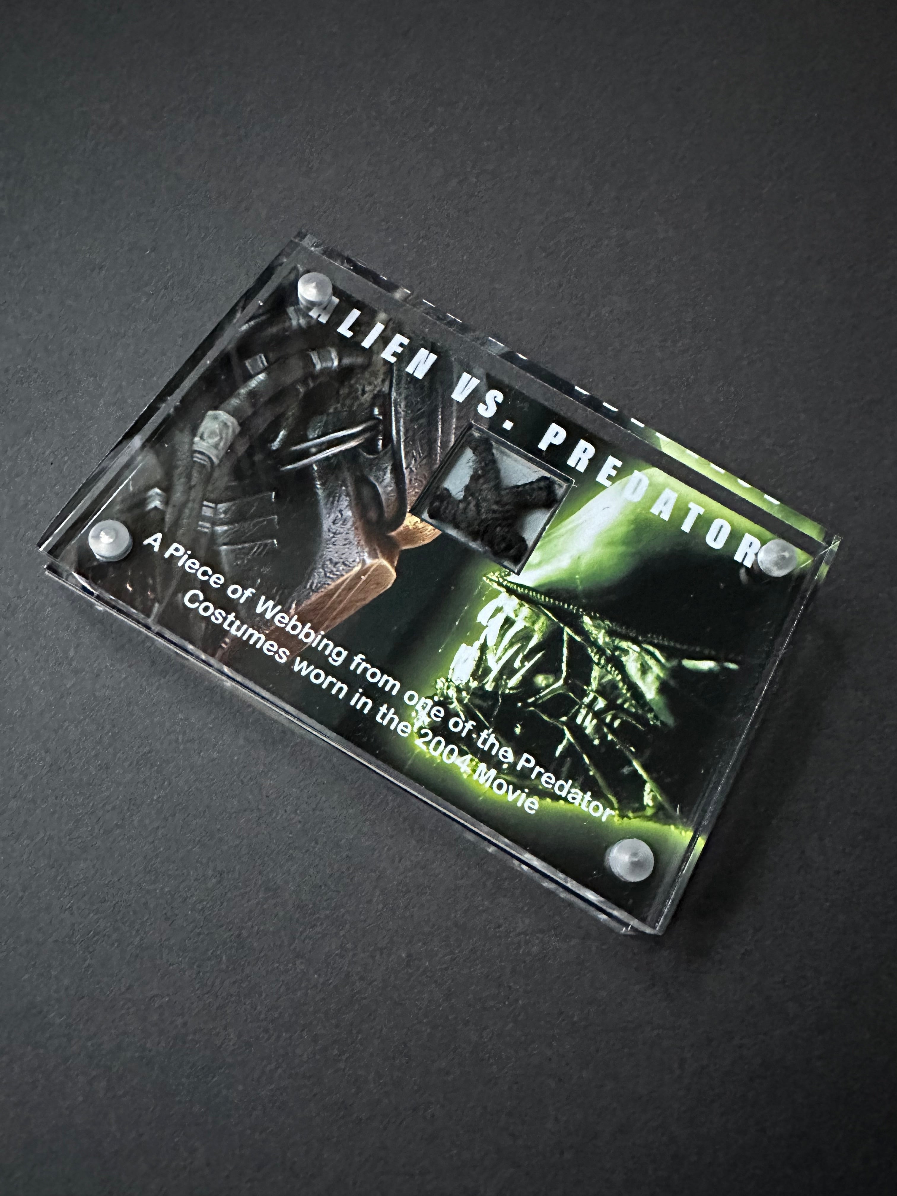 Alien vs. Predator (2004) - A Miniature Prop Display