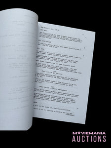 The Matrix (1999) - A Shooting Script Signed by Keanu Reeves