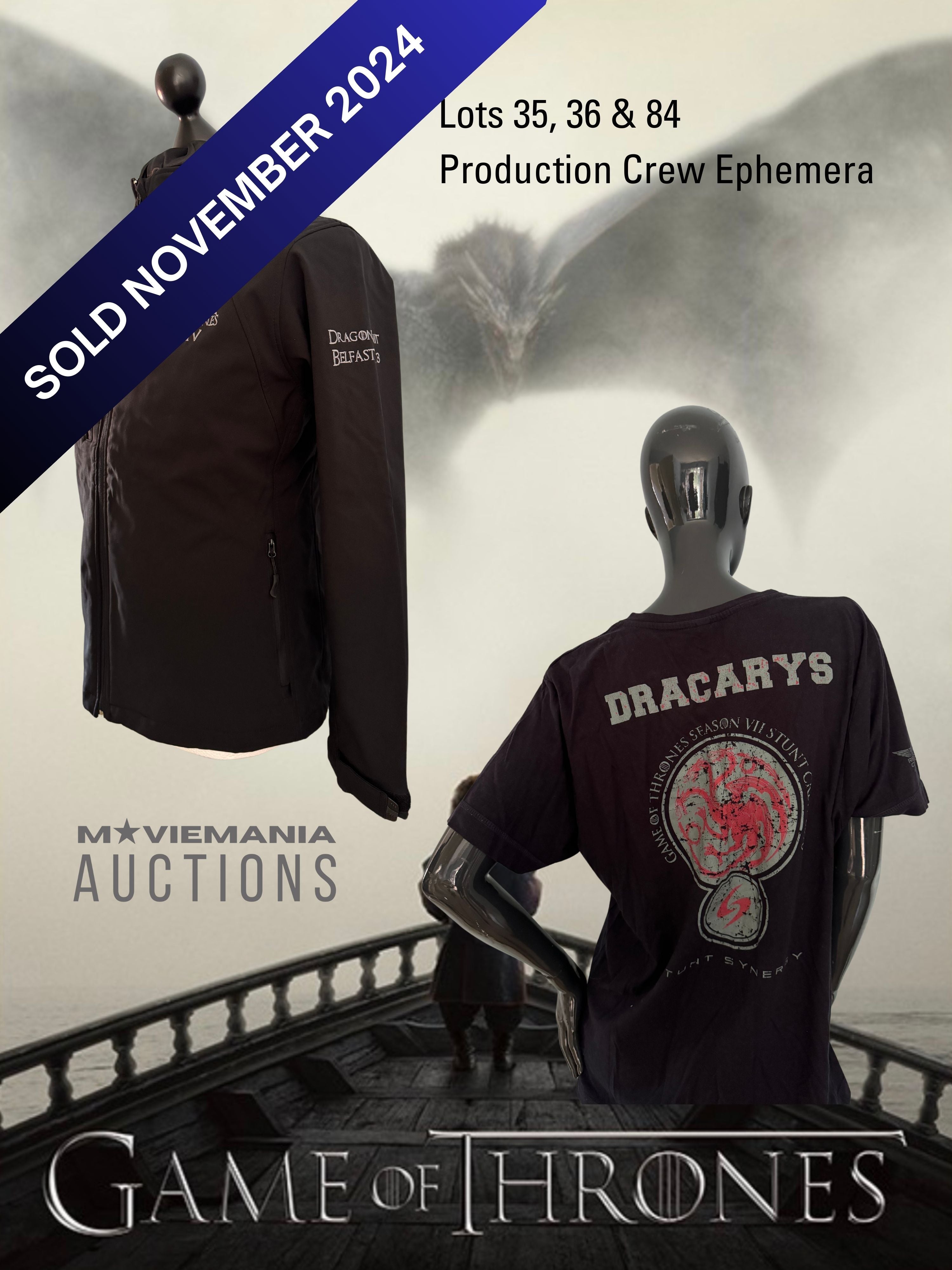 Game of Thrones (TV) - A Stunt Department Jacket for Season IV