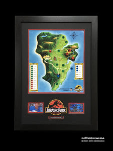 Jurassic Park (1993) - A Prop Visitor Map