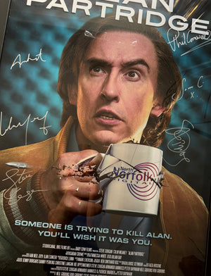Alan Partridge: Alpha Papa (2013) - A Cast Signed Poster