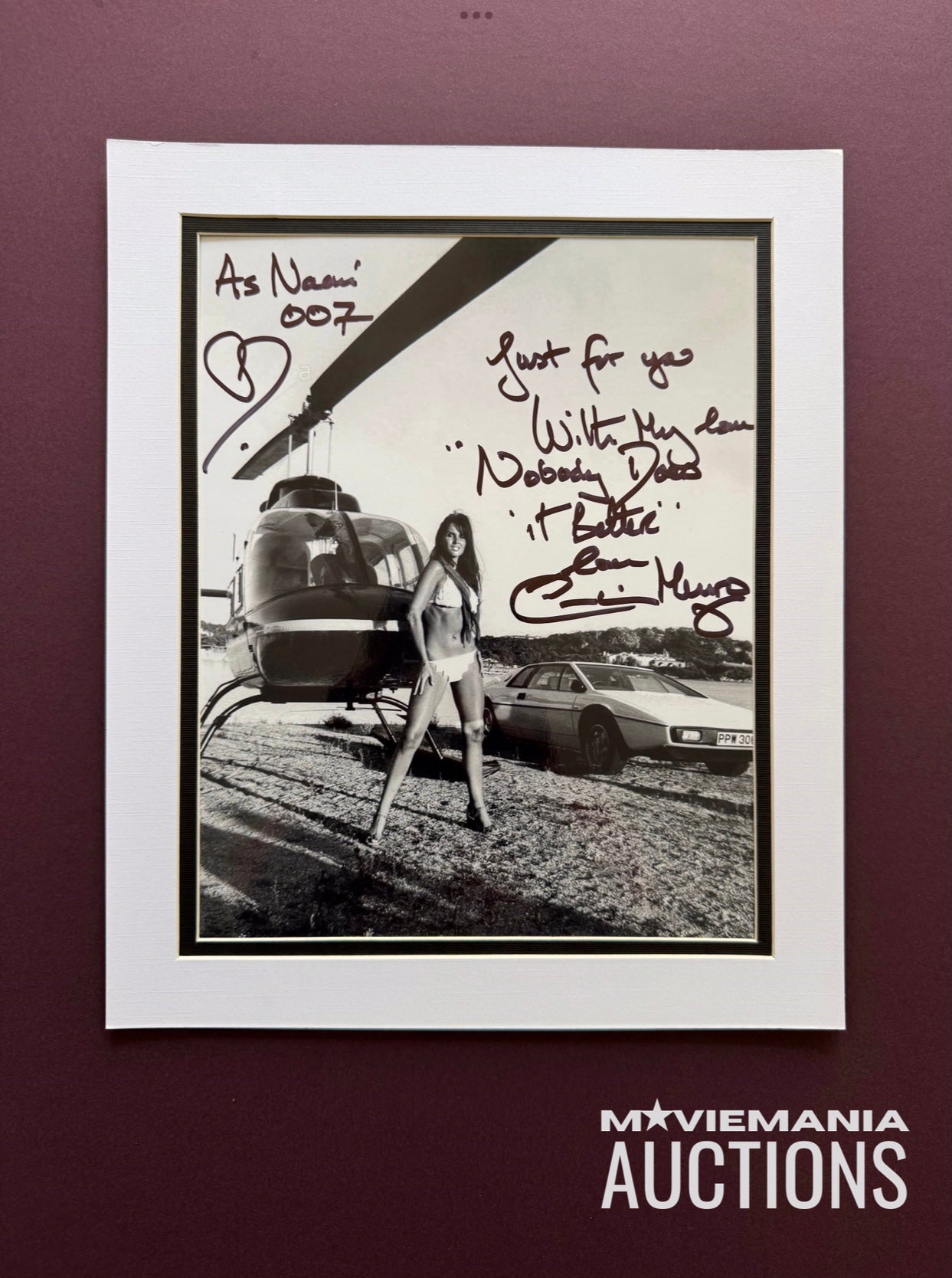 The Spy Who Loved Me (1977) - Charity Lot Benefiting The Yorkshire Air Ambulance