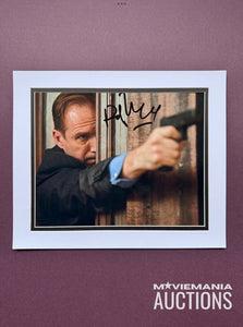 James Bond - A Ralph Fiennes Signed Colour Still