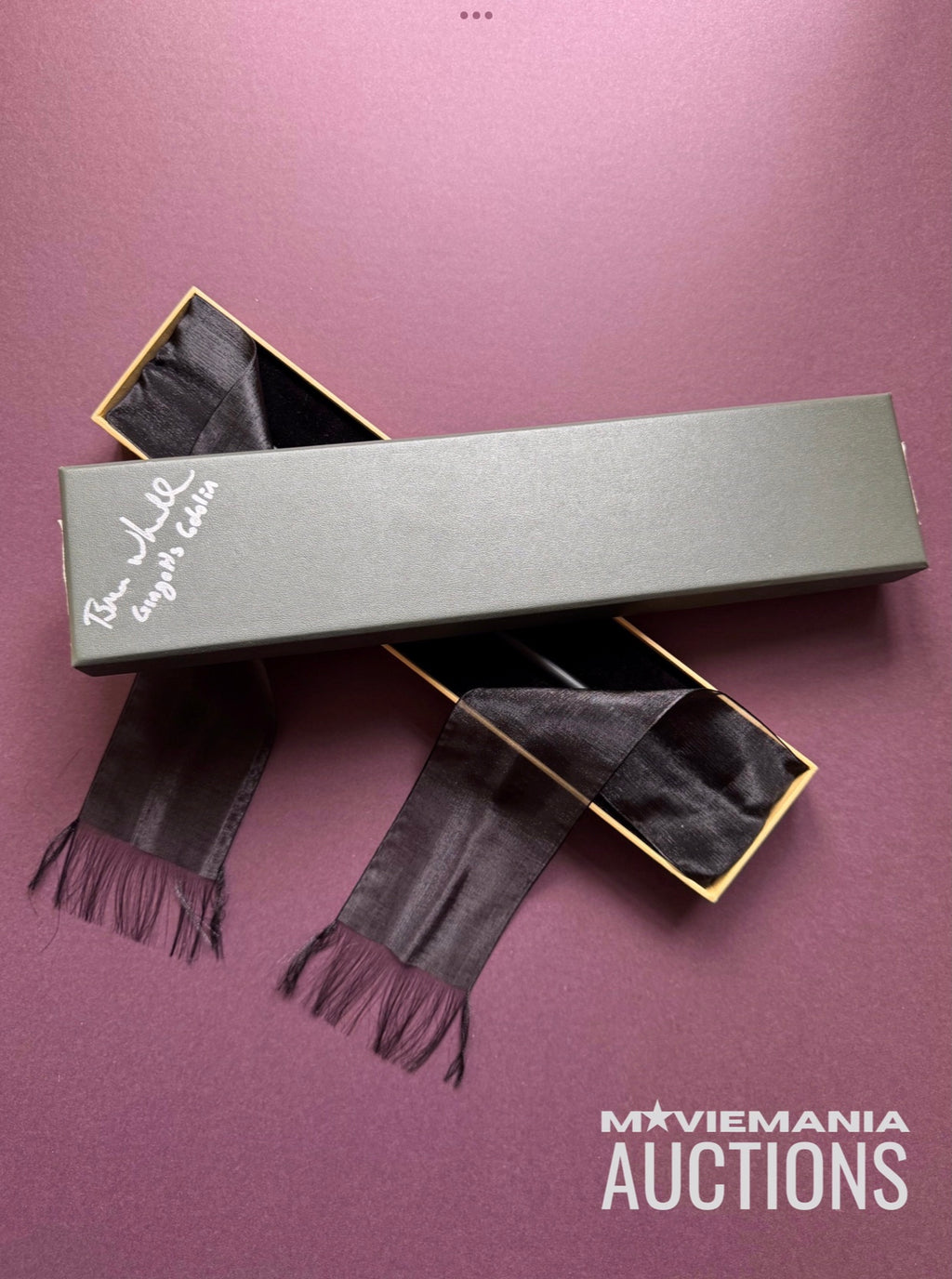 Harry Potter - An Autographed Replica Wand Box