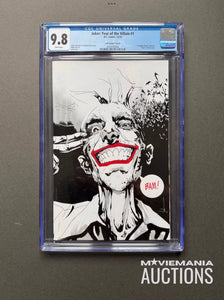 Joker: Year of the Villain No. 1 CGC Grade 9.8 Forbidden Planet Exclusive Virgin sketch cover