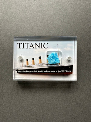 Titanic (1997) - A Piece of Prop Iceberg Miniature used in the Film