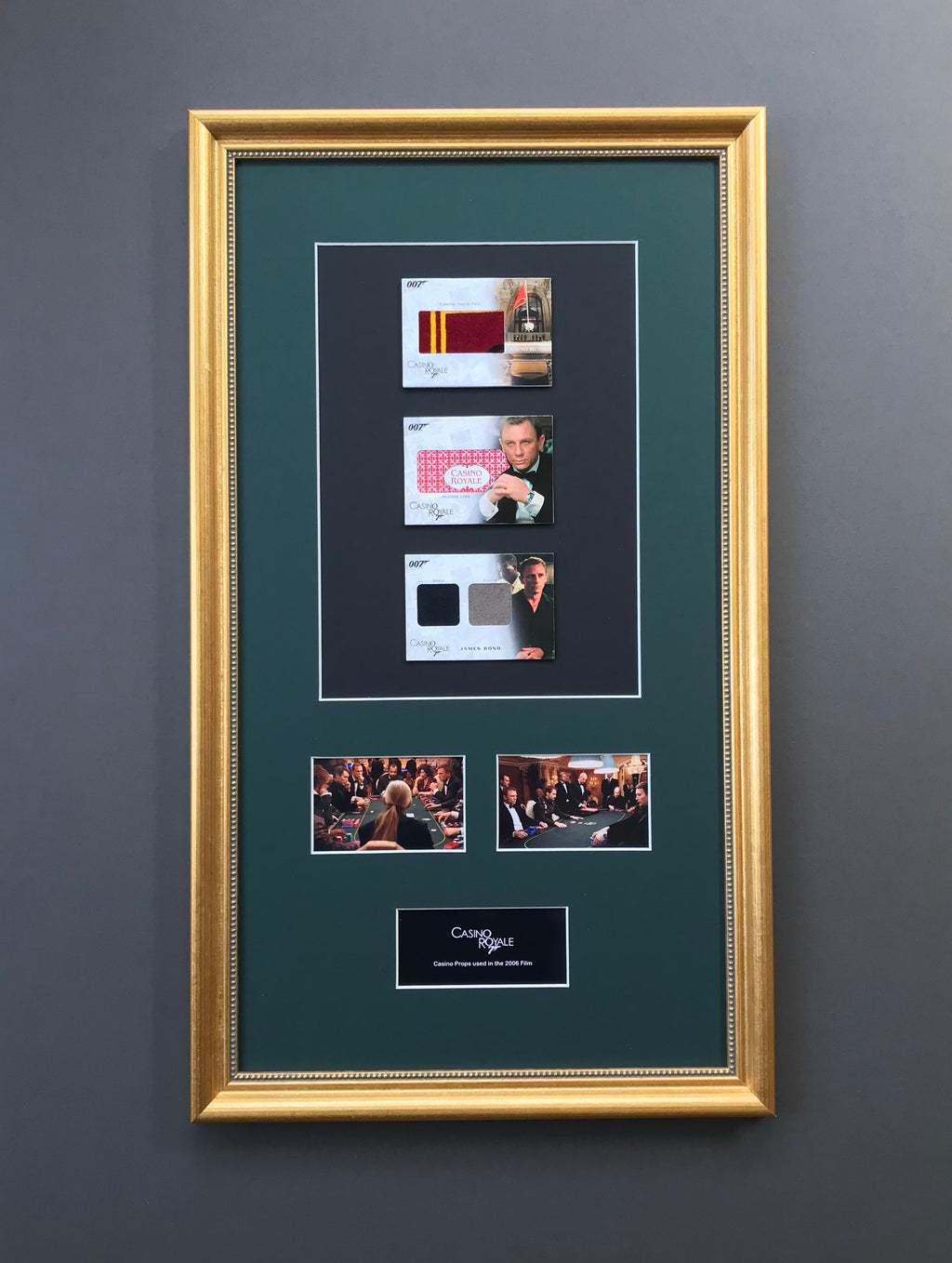 Casino Royale (2006) - Framed Relic Cards of Props from the Film
