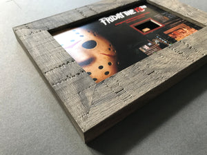 Friday 13th: Part I (1980) - A Piece of the Main Log Cabin (Framed)