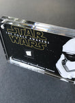 Star Wars: The Force Awakens (2015) - A Piece of Stormtrooper Armor Miniature Display