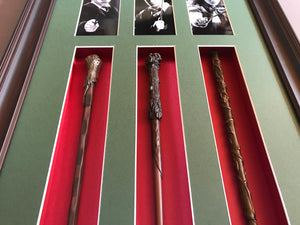 Harry Potter - A Framed Replica Wand Display