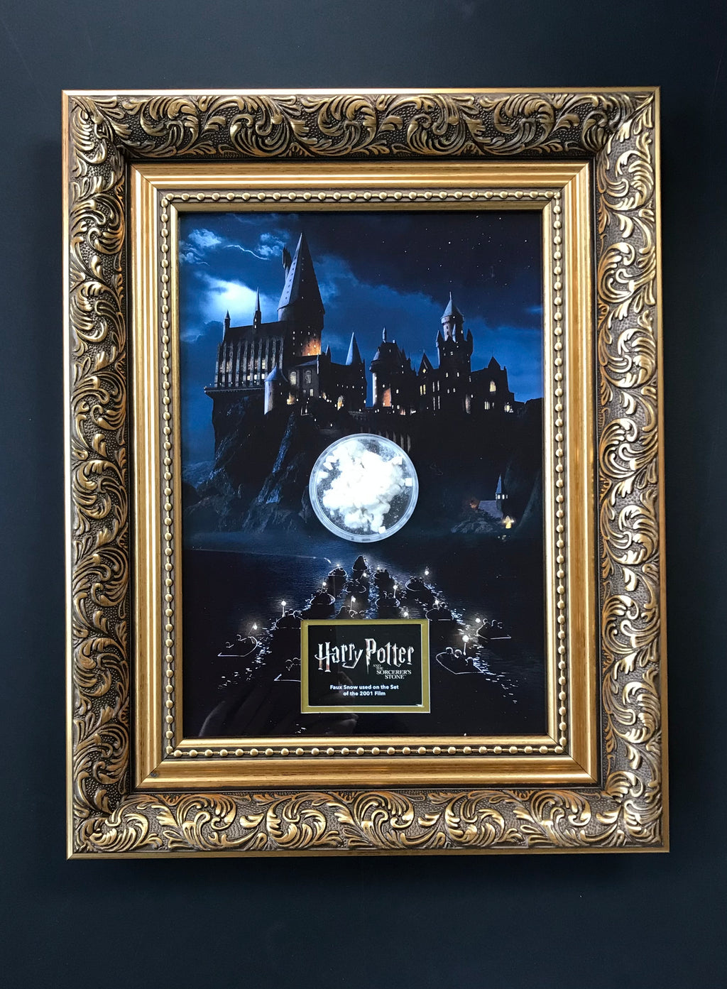 Harry Potter & The Philosopher’s Stone (2001) - A Hogwarts Snow Framed Display (Large)