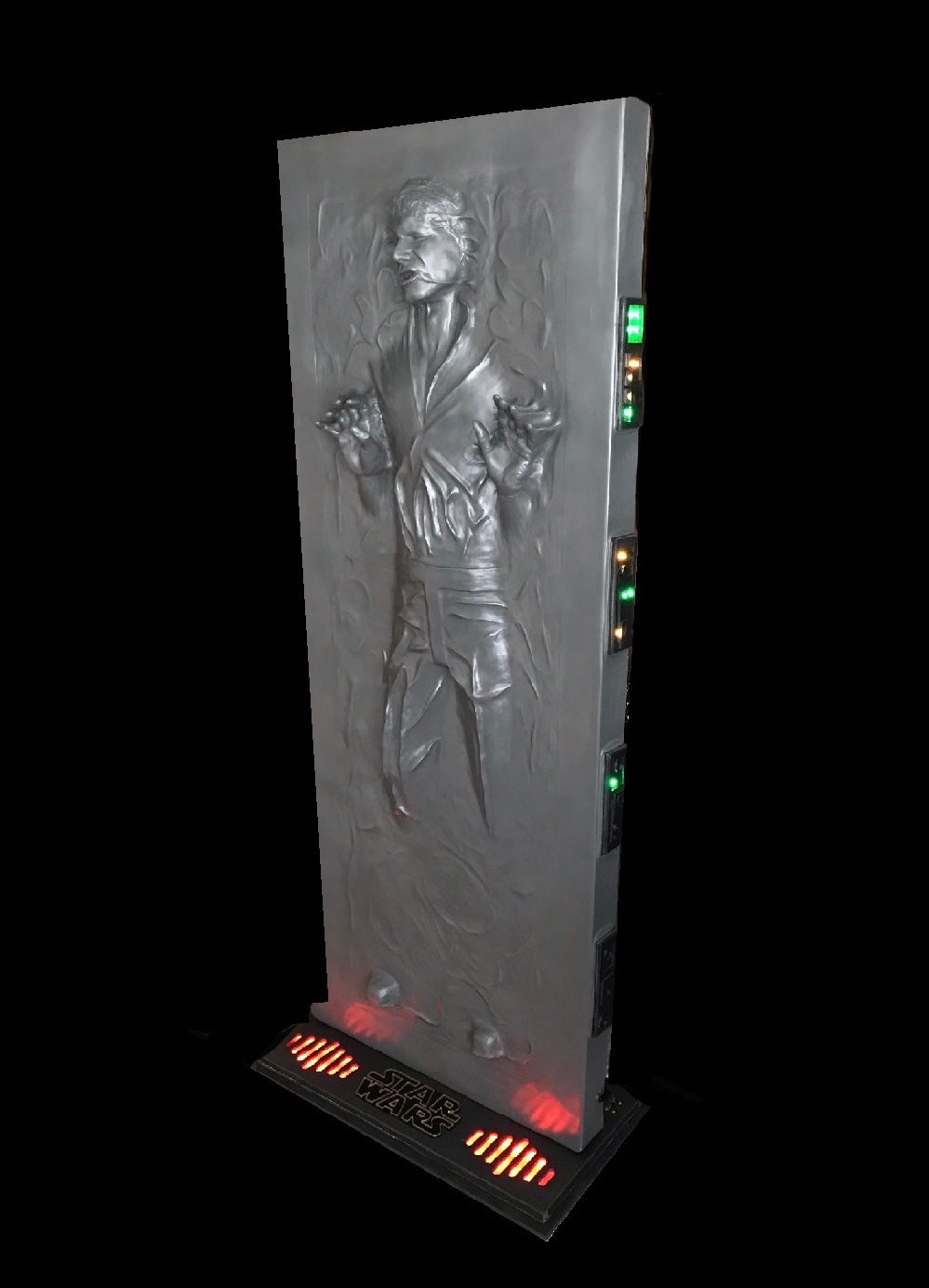 Star Wars: Episode V The Empire Strikes Back (1980) - A life-sized replica Han Solo in Carbonite