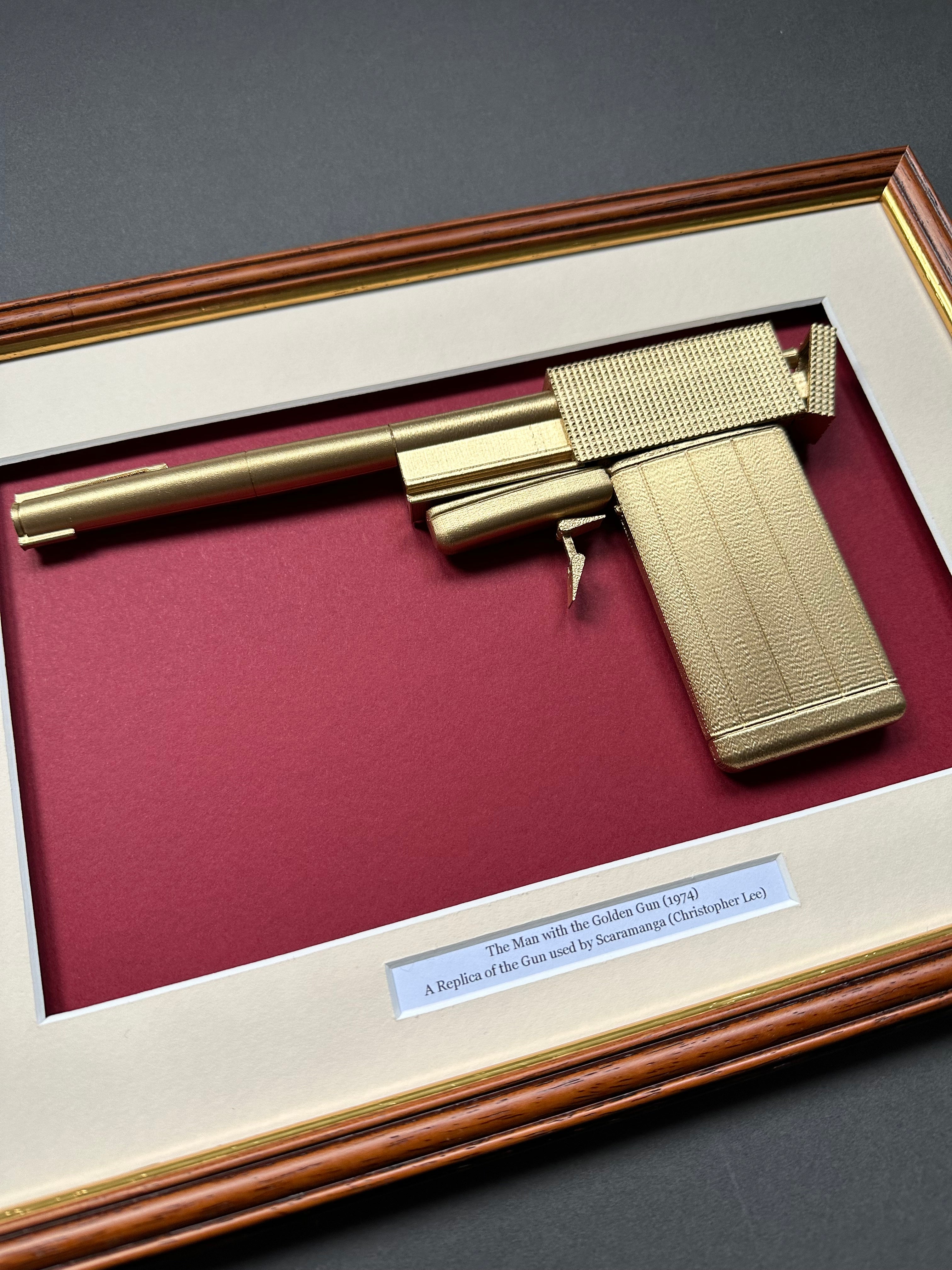 The Man with the Golden Gun (1974) - A Replica Scaramanga Prop Display