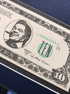 Back to the Future II (1989) - A Framed Prop ‘Biff’ Bill