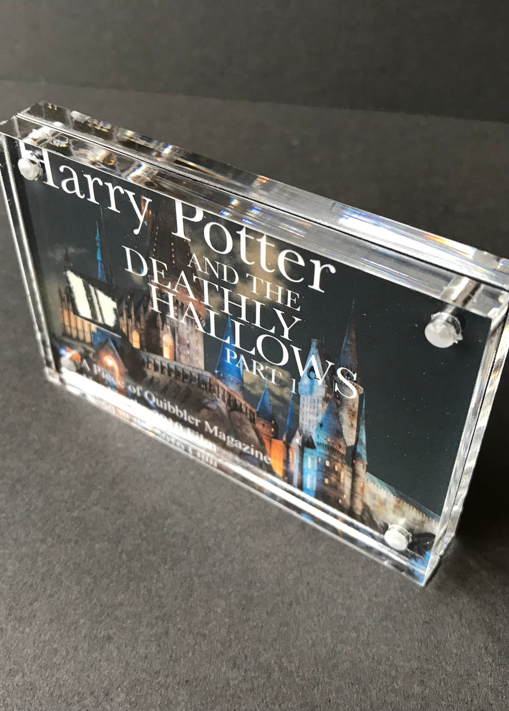 Harry Potter & The Deathly Hallows Part I (2010) - A Torn Piece of Quibbler Mini Display