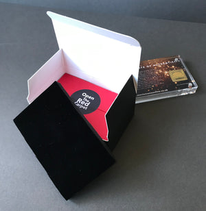 Scream 4 (2011) - A Miniature Display Featuring a Piece of Ghostface Costume from the Film