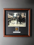 Harry Potter & The Philosopher’s Stone - A Prop Gringotts Coin inside an Autographed Display