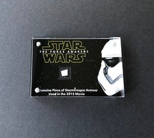 Star Wars: The Force Awakens (2015) - A Piece of Stormtrooper Armor Miniature Display