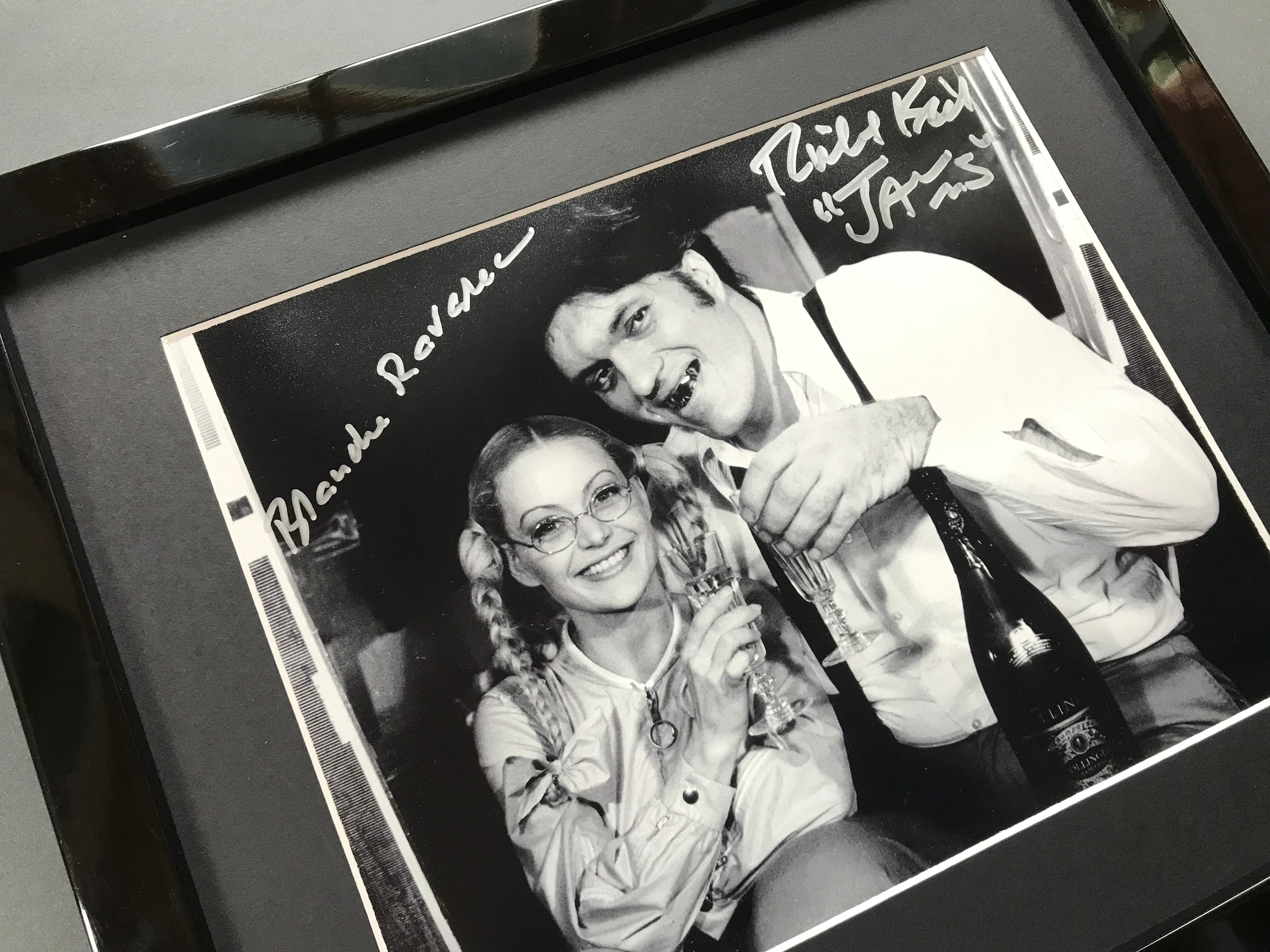 Moonraker (1979) - A Rare Richard Kiel & Blanche Ravalec Autographed Still