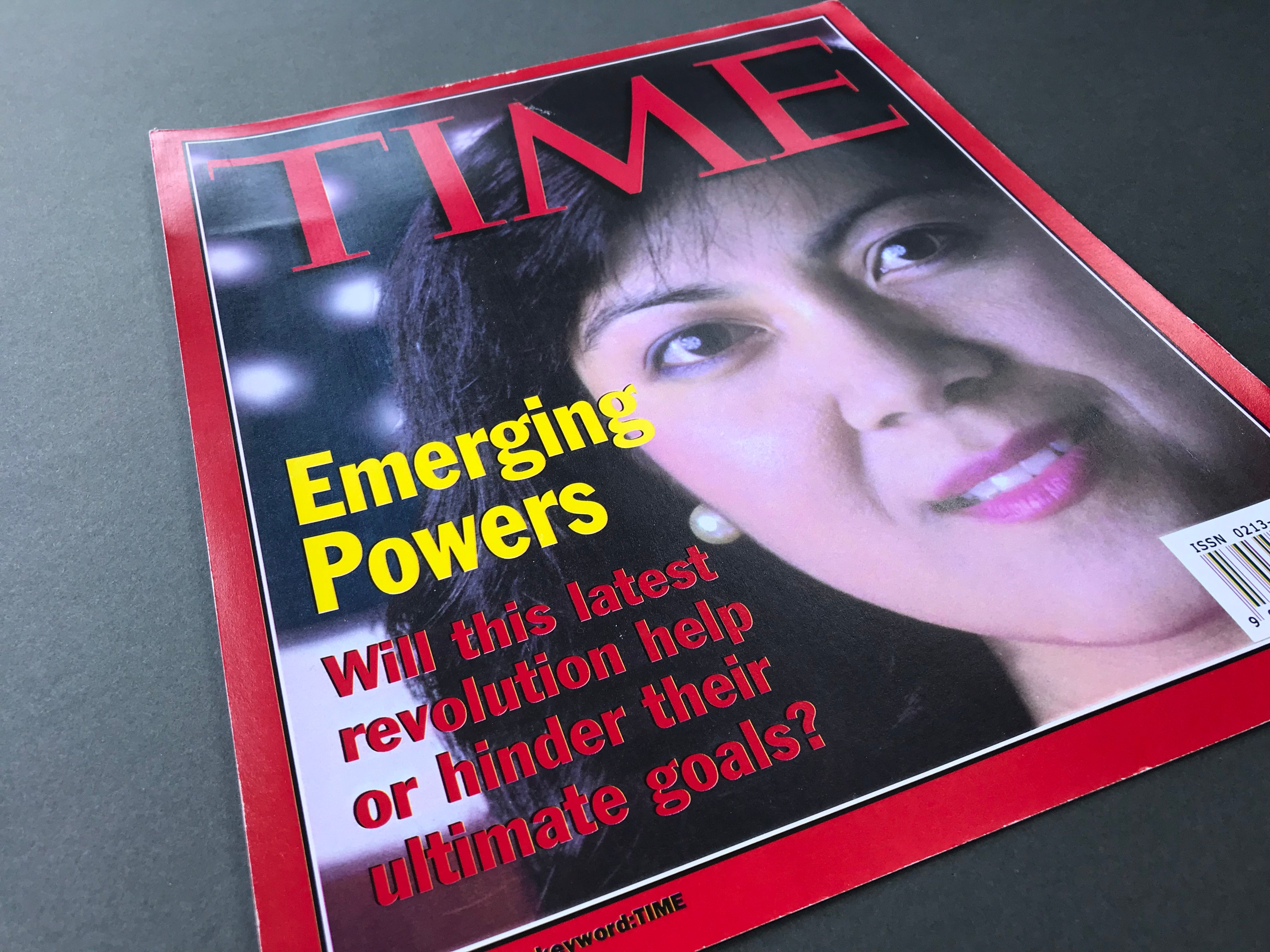 Minority Report (2002) - A Prop ‘TIME’ Magazine Front Page