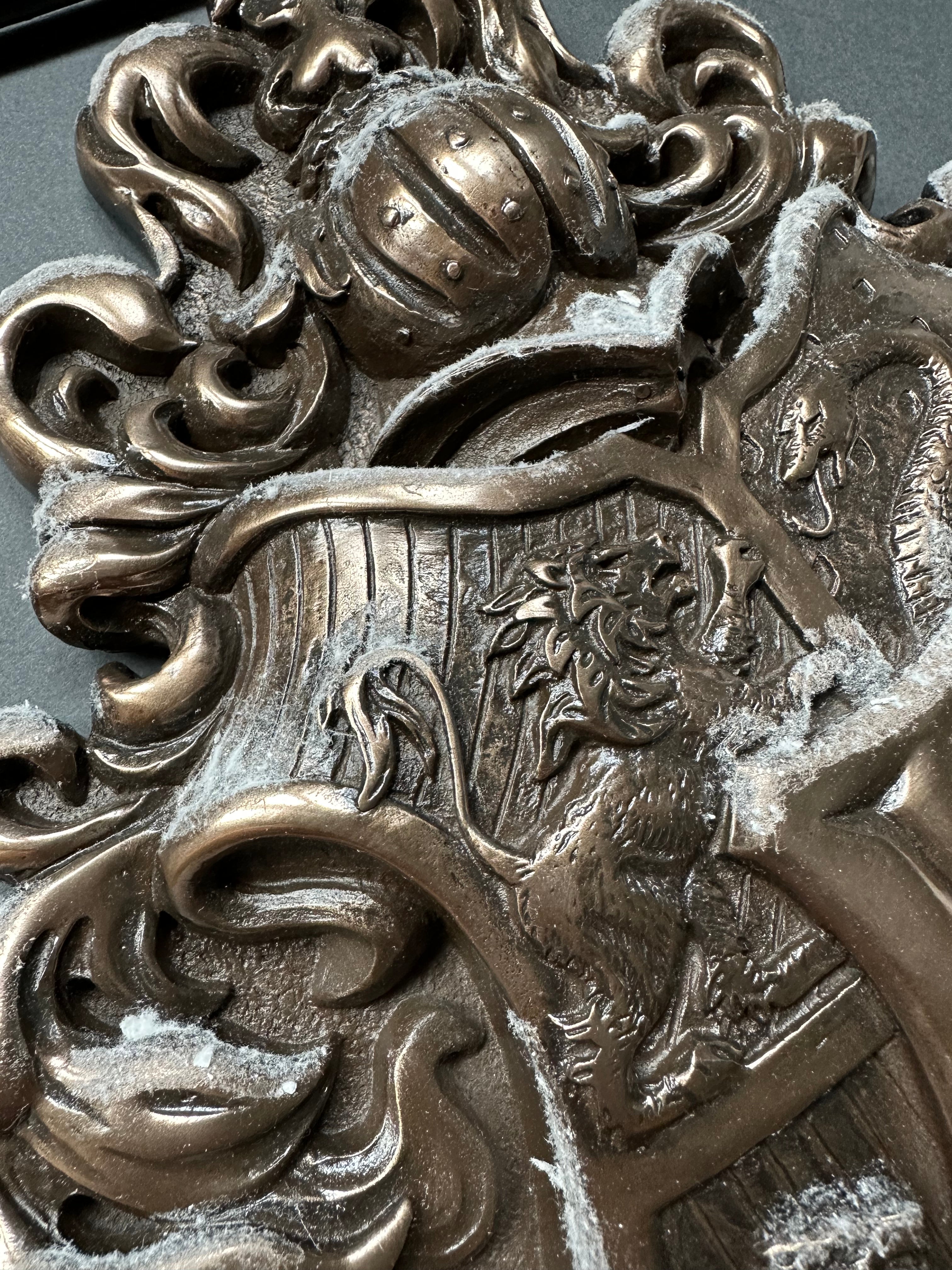 Harry Potter & The Philosopher’s Stone (2001) - A Replica Crest Display Featuring Faux Snow used in the Film