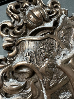 Harry Potter & The Philosopher’s Stone (2001) - A Replica Crest Display Featuring Faux Snow used in the Film