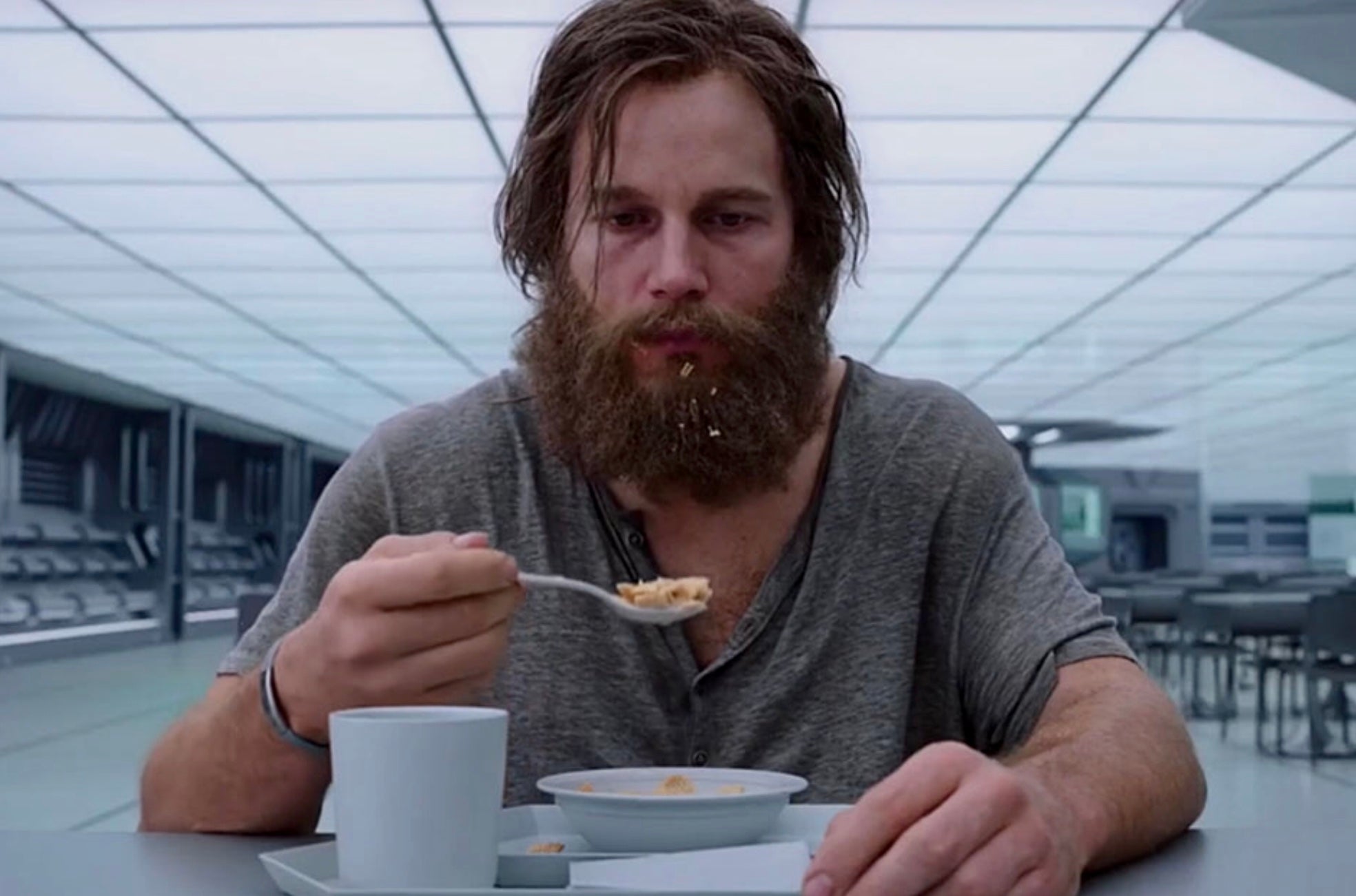 Passengers (2016) Jim Preston's (Chris Pratt) Nine Month Ensemble –  MovieMania