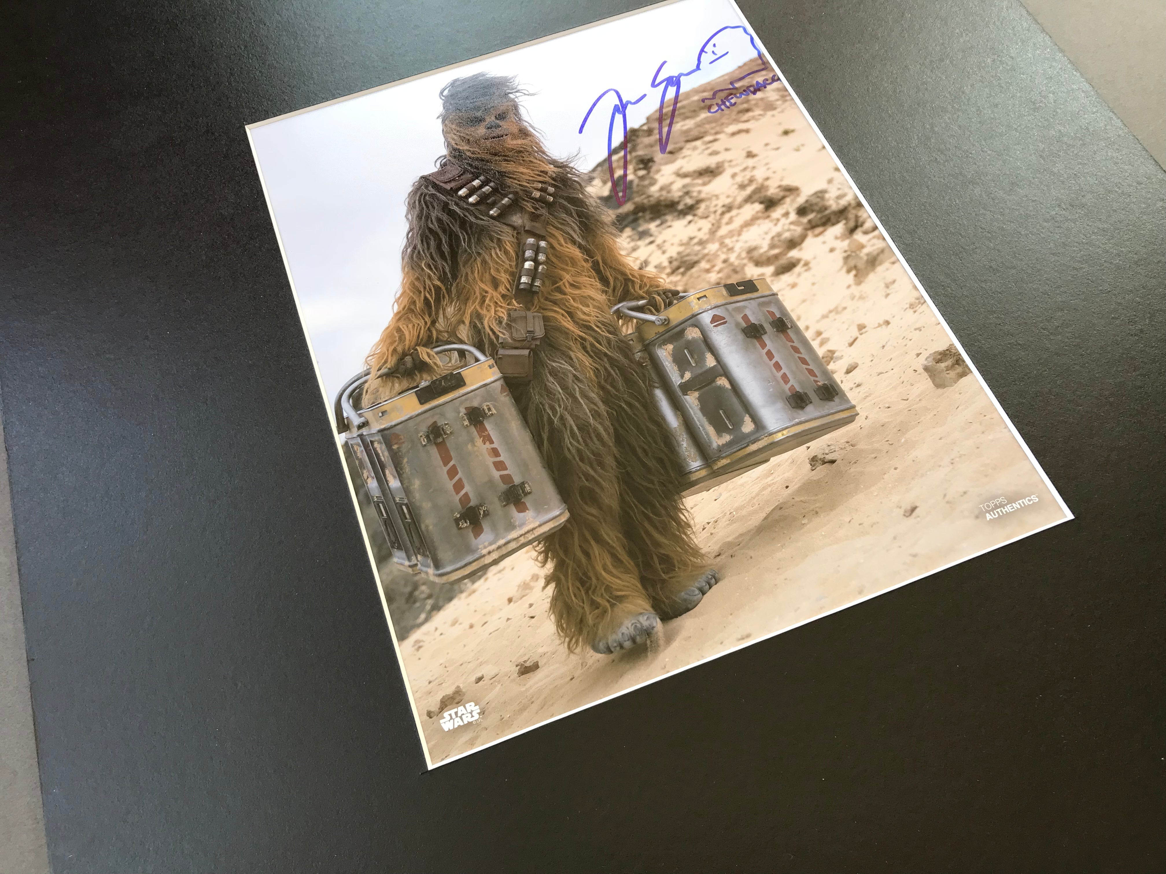 Solo: A Star Wars Story (2018) - A Joonas Suotamo Signed Still