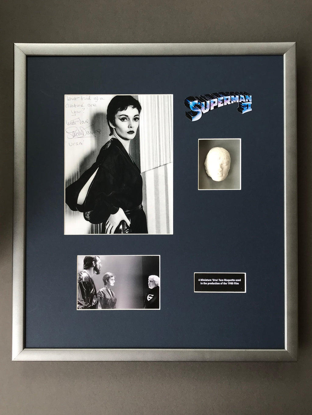 Superman II (1980) - A Miniature ‘Ursa’ Face Maquette (SOLD)