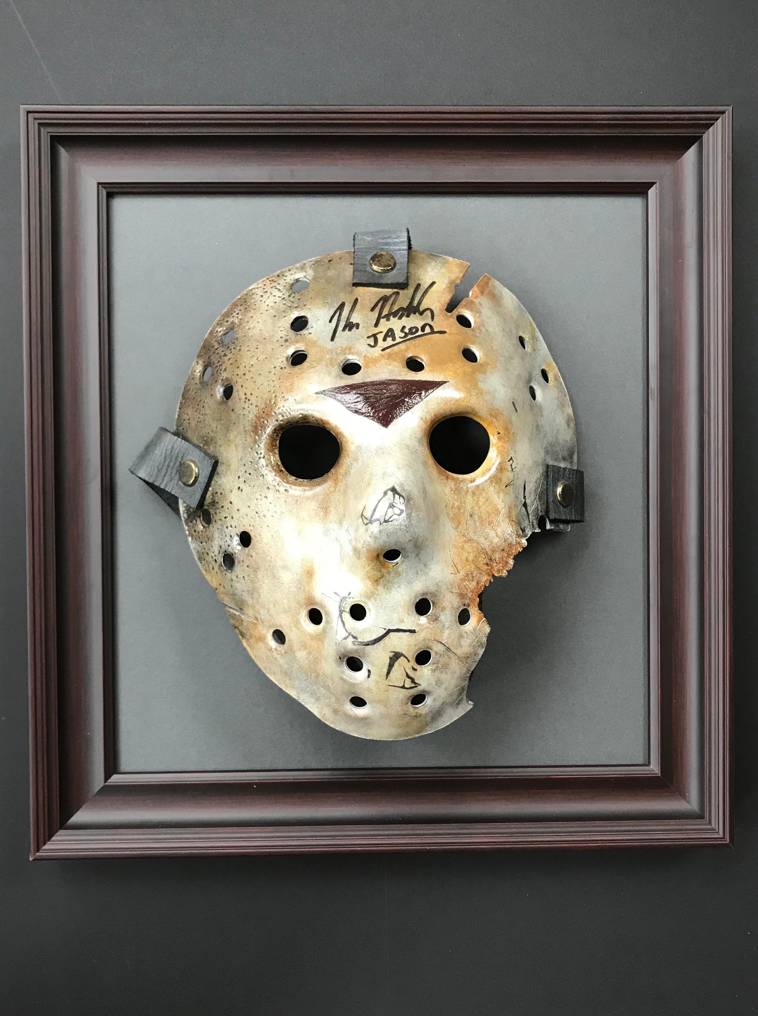 Friday 13th Part VII: The New Blood (1988) - A Signed Replica Hockey Mask