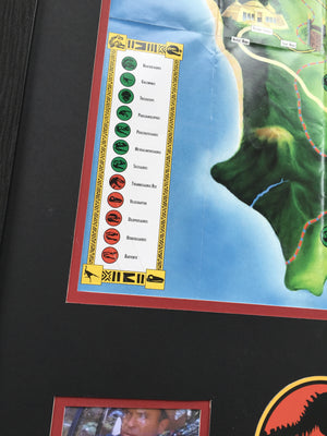 Jurassic Park (1993) - A Prop Visitor Map