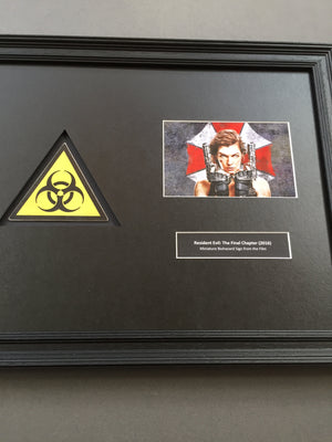 Resident Evil: The Final Chapter (2016) - Framed Biohazard Sign